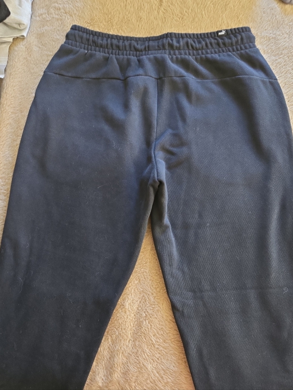 Black PUMA Sweatpants M - Picture 6 of 9
